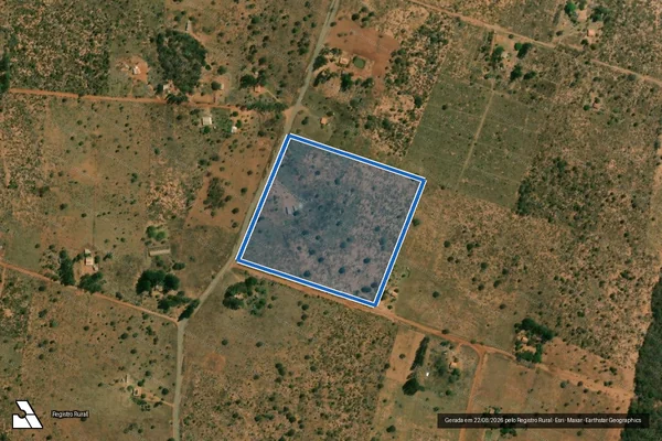 Imagem de satélite de PROJETO DE ASSENTAMENTO ESTRELA JARAGUARI - Lote 106 em Jaraguari - MS