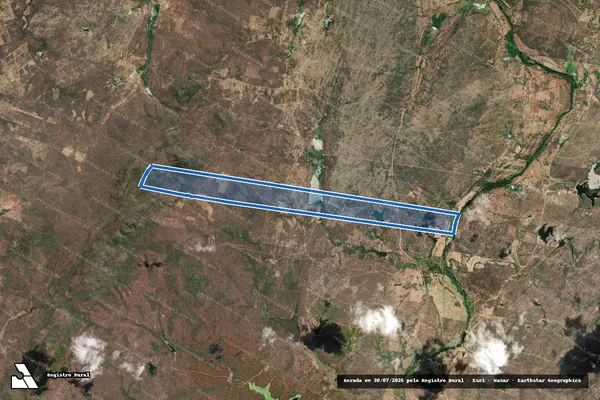 Imagem de satélite de Fazenda Veneza - Faz Veneza 4471 em Tauá - CE