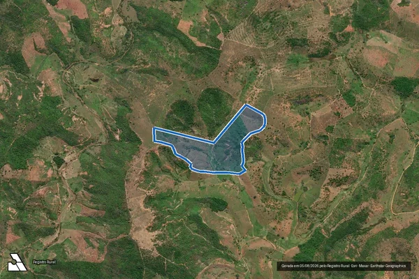 Imagem de satélite de FAZENDA VALA D?ANTA - 001 em Resplendor - MG