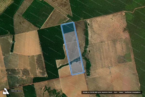 Imagem de satélite de Fazenda Perdida ? Lote 1 - Parte 1 em Santa Cruz do Xingu - MT