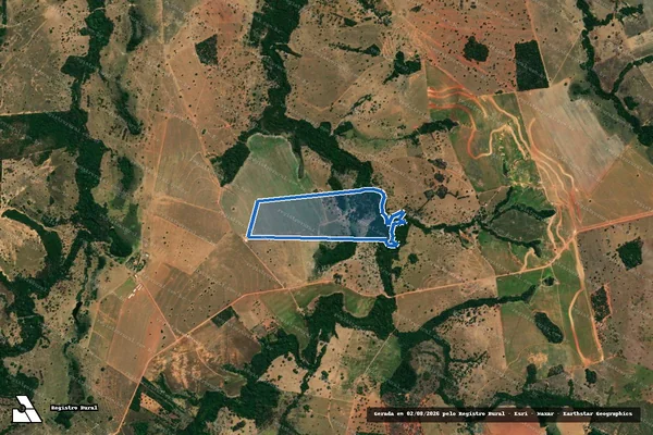 Imagem de satélite de FAZENDA MEIA PONTE - Parte 1 em Piranhas - GO