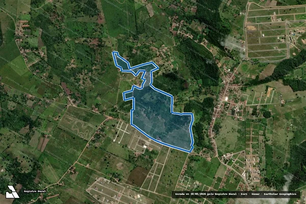 Imagem de satélite de Sítio Chá da Imbiriba - Sítio Chá da Imbiriba em Bananeiras - PB