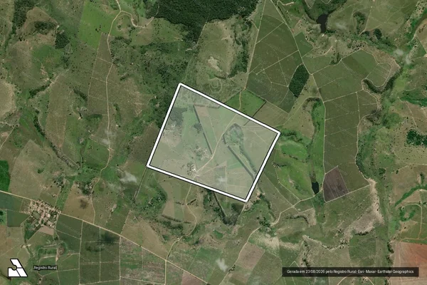 Imagem de satélite de Fazenda Guanabara - Parte 4 em Ibirapuã - BA