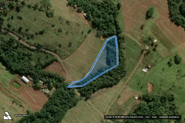 Imagem de satélite de Lote 202 ? PA 16 de Maio - Lote 202C em Ramilândia - PR
