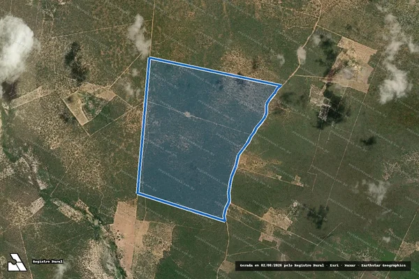 Imagem de satélite de FAZENDA NOVO HORIZONTE - Parte 1 em Morro do Chapéu - BA