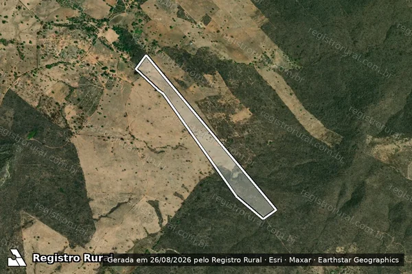 Imagem de satélite de PA SÍTIO BOQUEIRÃO - LOTE 06 - Lote 06 em Flores - PE