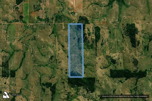 Imagem de satélite de LOTE 16 GLEBA 45 PIC OURO PRETO SETOR RIACHUELO - LOTE 16 GLEBA 45 PIC OURO PRETO SETOR RIACHUELO em Presidente Médici - RO