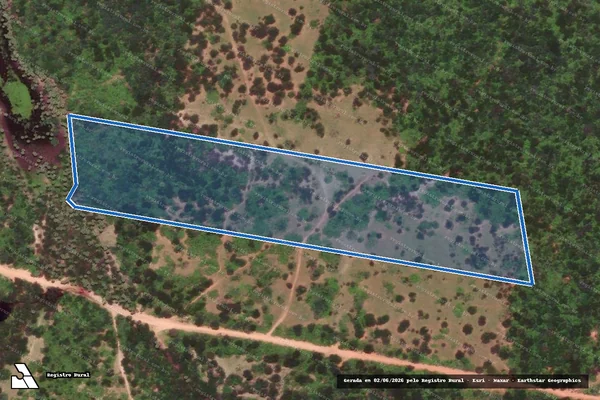 Imagem de satélite de Projeto de Assentamento Pedro Ezequiel de Araújo - Lote 69 - 001 em Ipanguaçu - RN