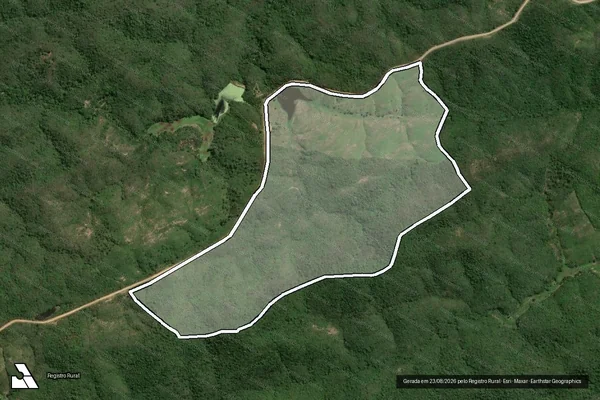 Imagem de satélite de FAZENDA CIPAUBA - PARCELA 2 em Curral Velho - PB