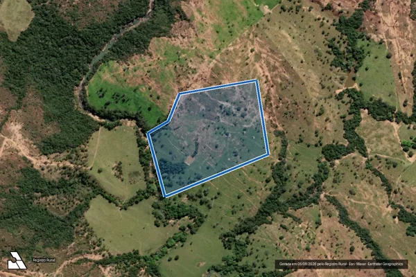 Imagem de satélite de FAZENDA BOA VISTA - Gleba 22 em Unaí - MG