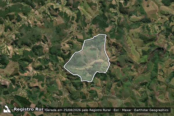 Imagem de satélite de FAZENDA NOVA ALIANÇA - PARTE 1 em Ponto dos Volantes - MG