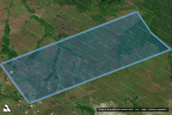 Imagem de satélite de FAZENDA GABRIEL - Parcela 1 em Junco do Maranhão - MA