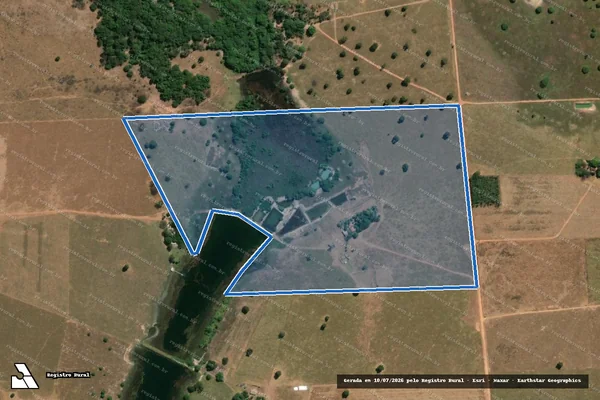 Imagem de satélite de Lote 49 - Projeto de Assentamento Santa Anna - Lote 49 - Projeto de Assentamento Santa Anna em Araguapaz - GO