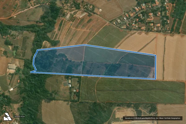 Imagem de satélite de Sítio Santo Antônio - Sítio Santo Antônio em Limeira - SP