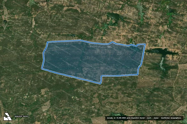 Imagem de satélite de Cajazeiras em Pombal - PB