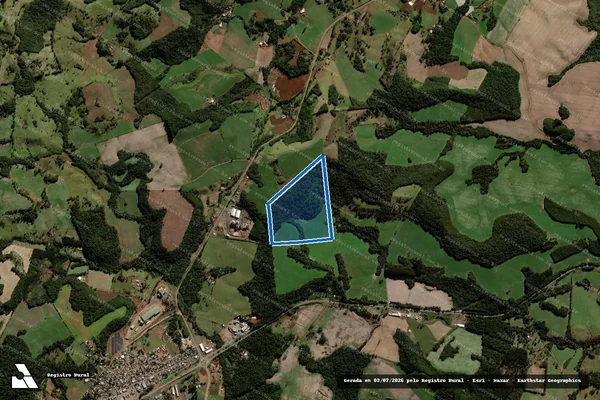 Imagem de satélite de Sitio Campestre  - Parcela 1 em Laranjeiras do Sul - PR