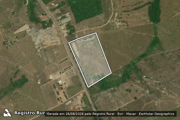 Imagem de satélite de FAZENDA BOA VISTA - Parte 1 em Jacundá - PA