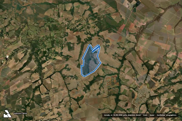 Imagem de satélite de Fazenda Bahia - Parte 1 em Campo Verde - MT