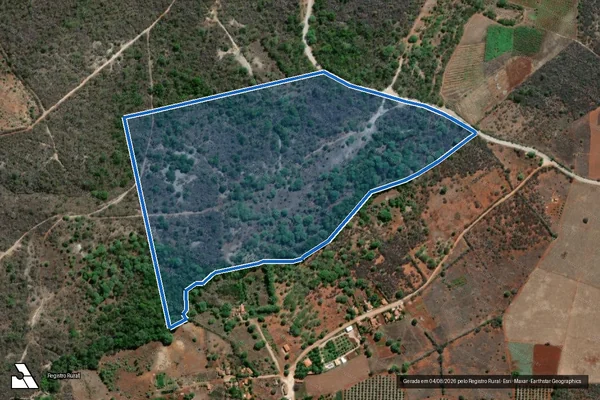 Imagem de satélite de Fazenda Água Boa - Parte 1 em Brumado - BA