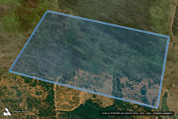Imagem de satélite de FAZENDA LOTE 102 e 110 - Gleba 03 em Santana do Araguaia - PA