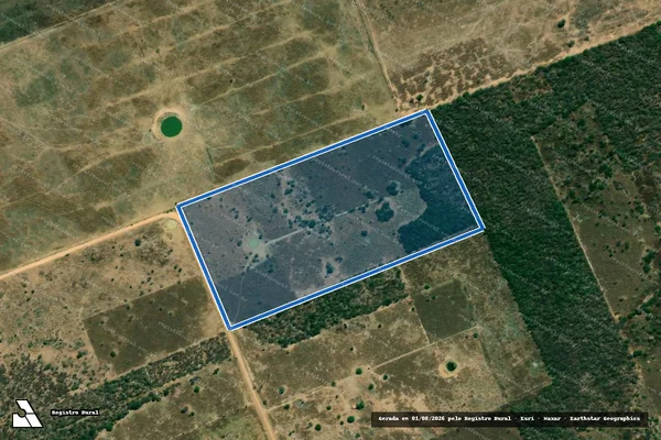 Imagem de satélite de FAZENDA RIACHO DO TIJUCUÇU - LOTE_13 em Wanderley - BA
