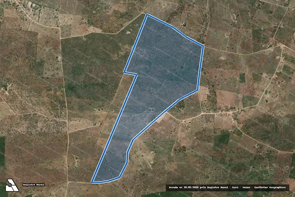 Imagem de satélite de FAZENDA CAMPO FORMOSO - Parcela 1 em Barrocas - BA