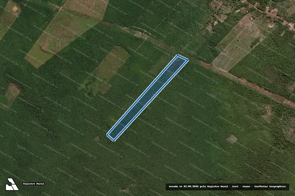 Imagem de satélite de Fazenda São Manoel - Parcela 1 em Caxias - MA