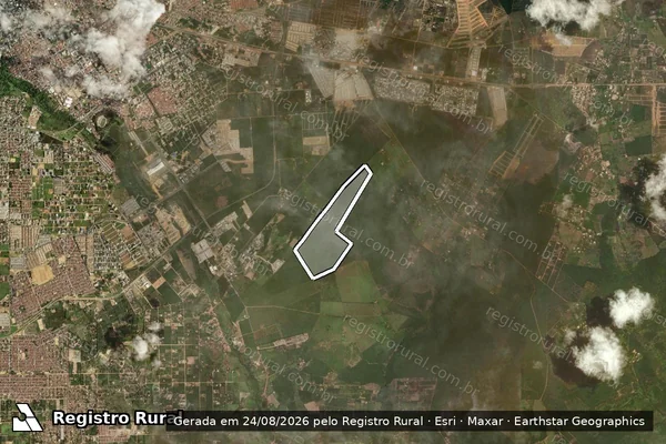 Imagem de satélite de Fazenda Sonho Meu - Gleba 1 em Vitória da Conquista - BA