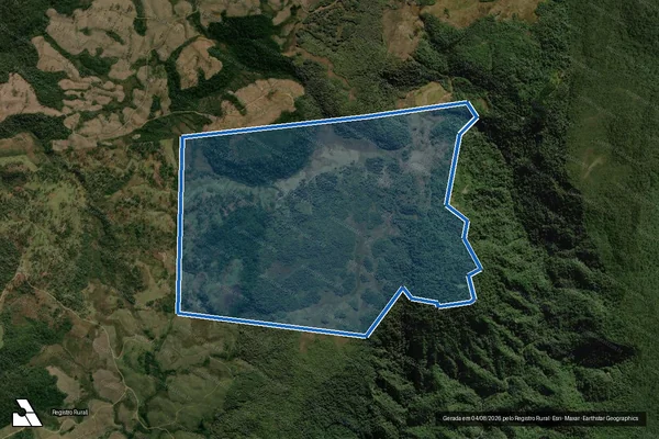 Imagem de satélite de Rio das Pedras Mat 1389 - Matrícula 1389 em Santa Cecília - SC