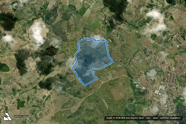 Imagem de satélite de FAZENDA BELA VISTA DOS COQUEIROS - GLEBA01 em Amargosa - BA