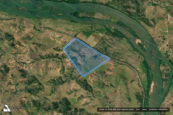 Imagem de satélite de Fazenda Nossa Senhora de Fátima II - Matricula: 33103 em Governador Valadares - MG