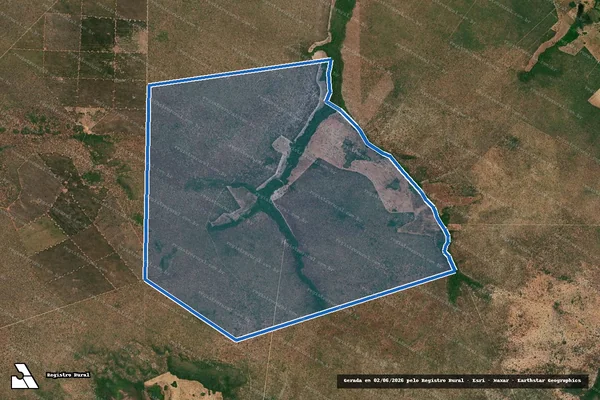 Imagem de satélite de FAZENDA BEBEDOURO - PARTE III em Feira Nova do Maranhão - MA