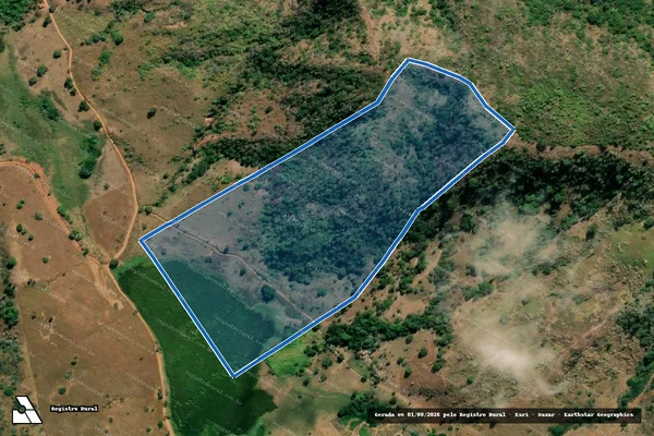 Imagem de satélite de Fazenda Caxambú - Parte 4 em Itambacuri - MG