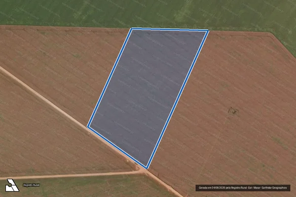 Imagem de satélite de Fazenda Bom Jardim - Parte 2 em Montividiu - GO
