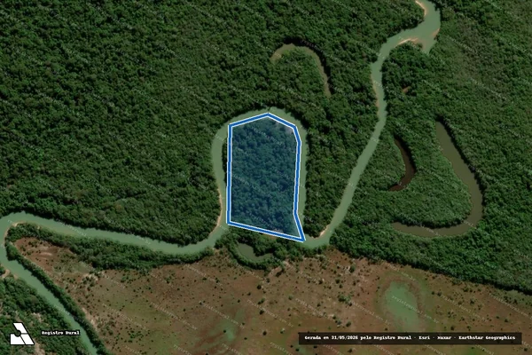 Imagem de satélite de Fazenda Tamakavy - Fazenda Tamakavy Parte ? 09 em Bom Jesus do Araguaia - MT