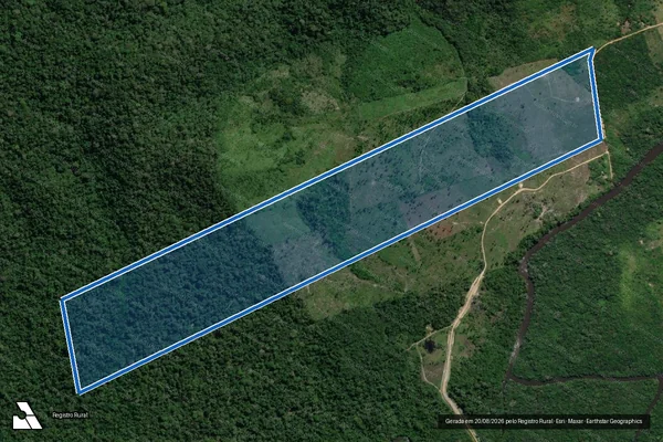 Imagem de satélite de SÍTIO PEREIRA – GLEBA CUPARI / Parte 1