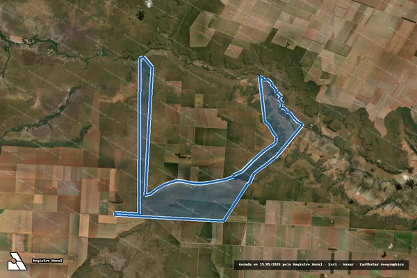 Imagem de satélite de Fazenda Santa Maria – Gleba A em Formosa do Rio Preto - BA