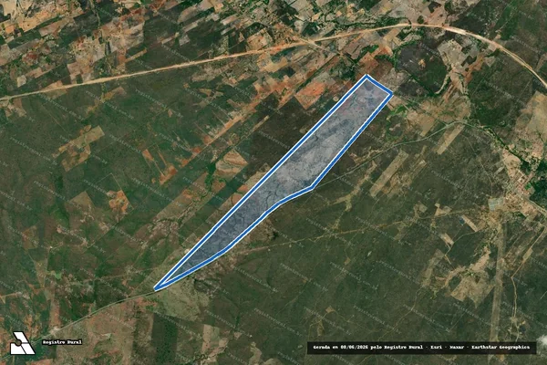 Imagem de satélite de Fazenda Buqueirão em São José do Belmonte - PE
