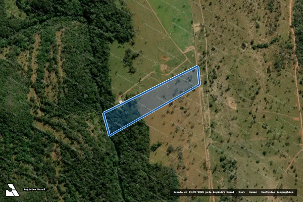 Imagem de satélite de Fazenda Rio Bonito ? Remanesc. 02 - Fração 14 em Bonito - MS