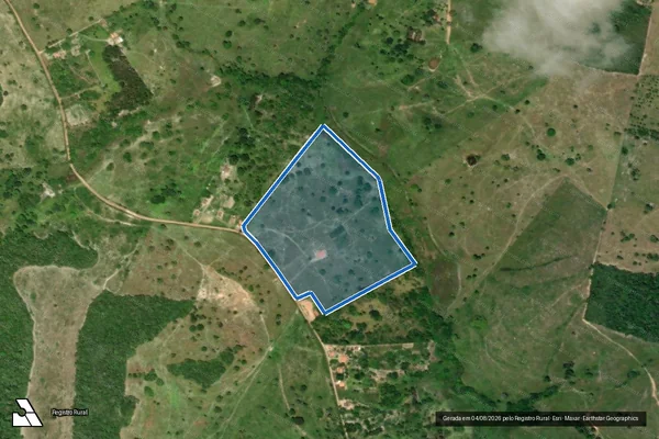 Imagem de satélite de Fazenda Araponga II - PARCELA 05 em Itanagra - BA