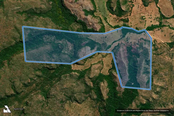 Imagem de satélite de GLEBA GARROTE - PARTE 4 em Tasso Fragoso - MA