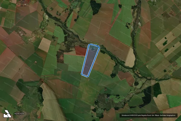 Imagem de satélite de FAZENDA REVOLTA - irineu em Dourados - MS