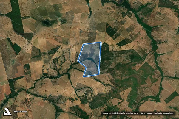 Imagem de satélite de Fazenda Santo Antônio do Conchal - Parte 1 em Jussara - GO