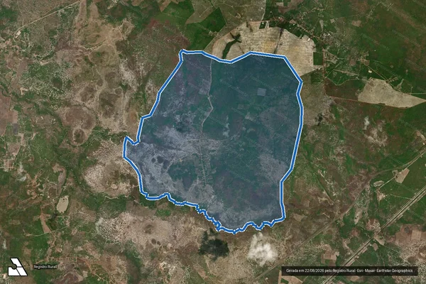 Imagem de satélite de PROJETO DE ASSENTAMENTO ESTREITO / PARTE 1 em Piripiri - PI