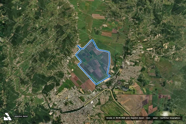 Imagem de satélite de FAZENDA REVOREDO - 001 em Tubarão - SC