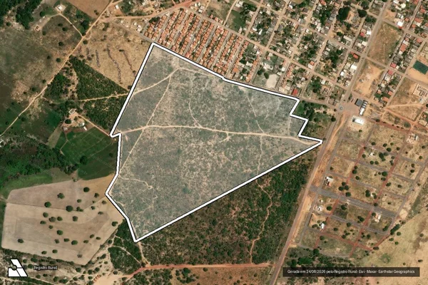 Imagem de satélite de FAZENDA FORMOSO - 001 em Formoso - MG