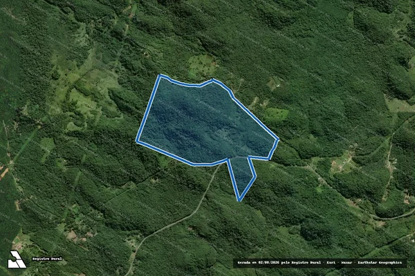 Imagem de satélite de ÁREA A - Única em Antonina - PR