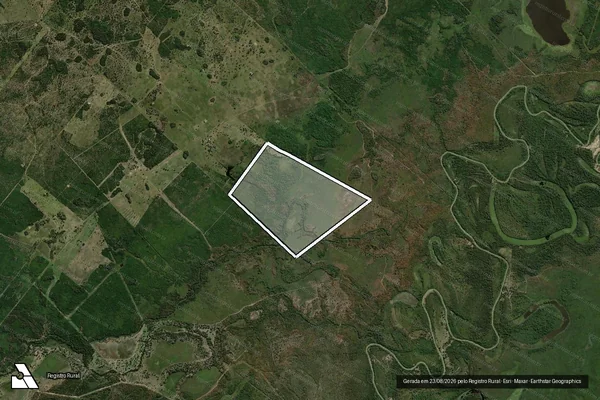 Imagem de satélite de FAZENDA BAIA DAS PEDRAS - Parte 1 em Poconé - MT
