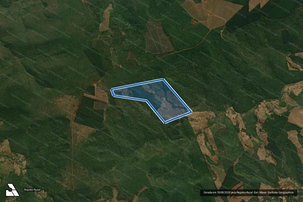 Imagem de satélite de Fazenda Conjunto Cachoeira - Parte 013 em Itamarandiba - MG