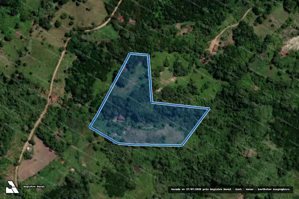 Imagem de satélite de SITIO LAGOINHA DOS BRAGAS - Parte 1 em Solânea - PB